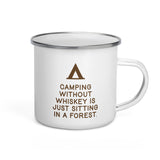 Camping without whiskey.