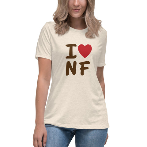 I Love National Forests — Women's Relaxed T-Shirt